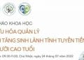 HỘI THẢO KHOA HỌC TRỰC TUYẾN (24/07/2022)